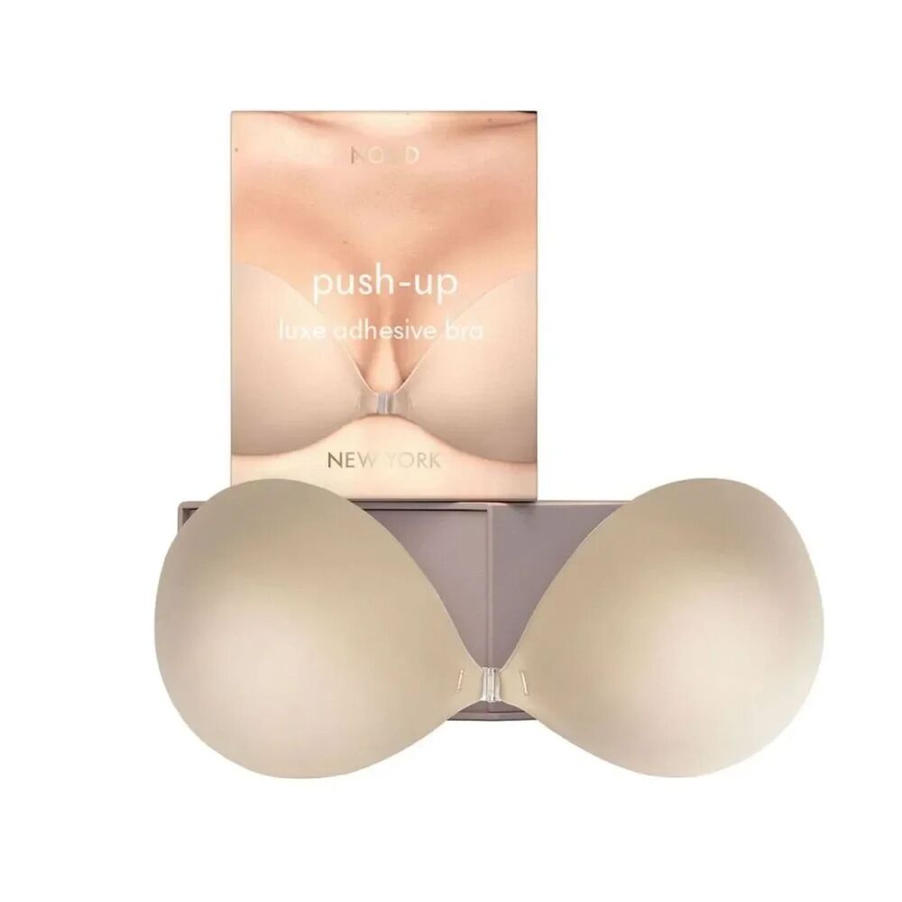 NEW Nood Luxe Push Up Backless Strapless Bra Sz B in No. 3 Buff (Orig. $50)